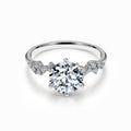 Starry Night Round Lab-Grown Diamond Engagement Ring — Ready to Ship