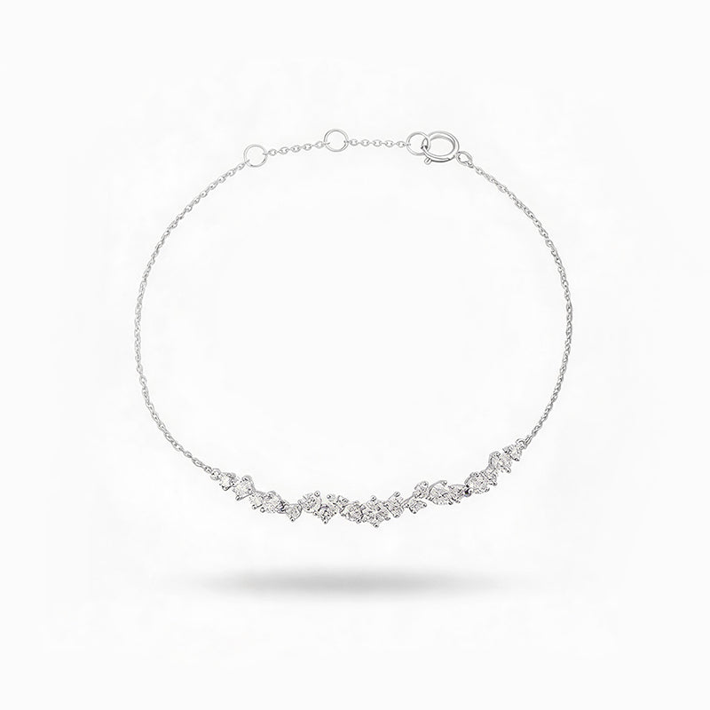 Starry Night Round Diamond Bracelet