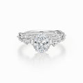 Secret Garden Oval Diamond Engagement Ring