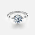 Heart's Promise Round Lab-Grown Diamond Engagement Ring