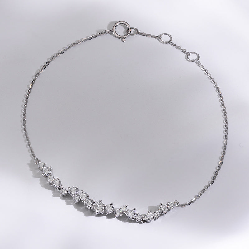 Starry Night Round Diamond Bracelet