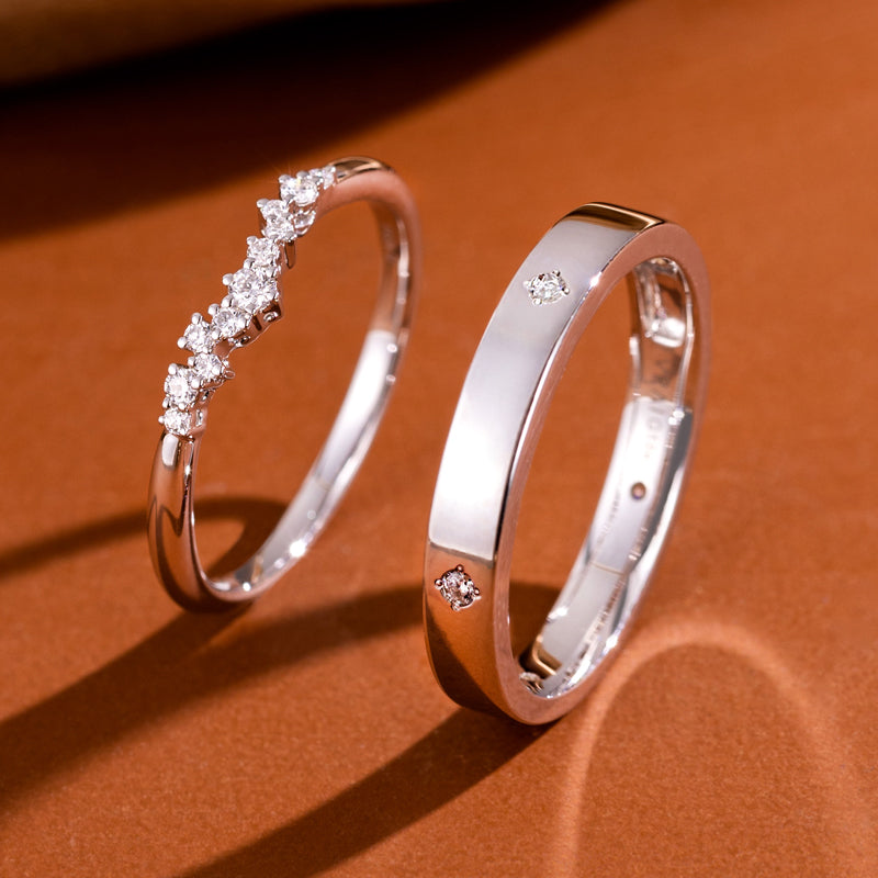 Starry Night Men's Wedding Ring — Ready to Ship