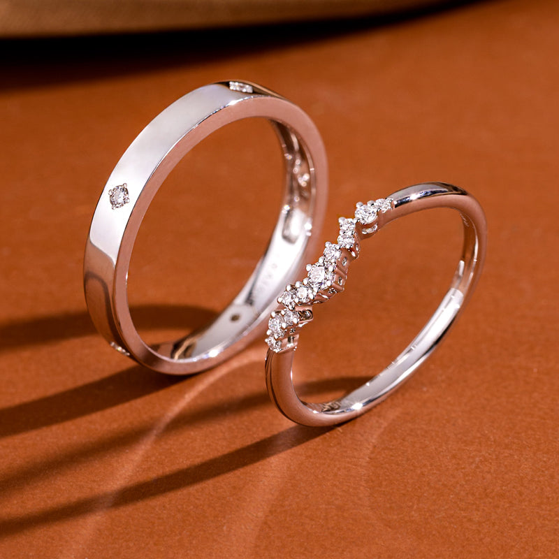 Starry Night Men's Wedding Ring — Ready to Ship
