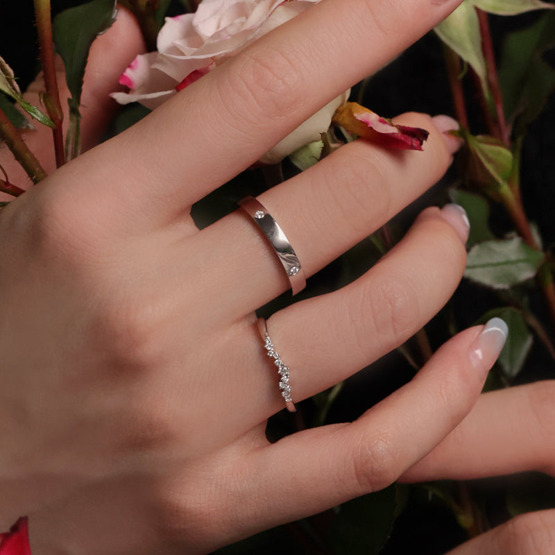 Starry Night Men's Wedding Ring — Ready to Ship